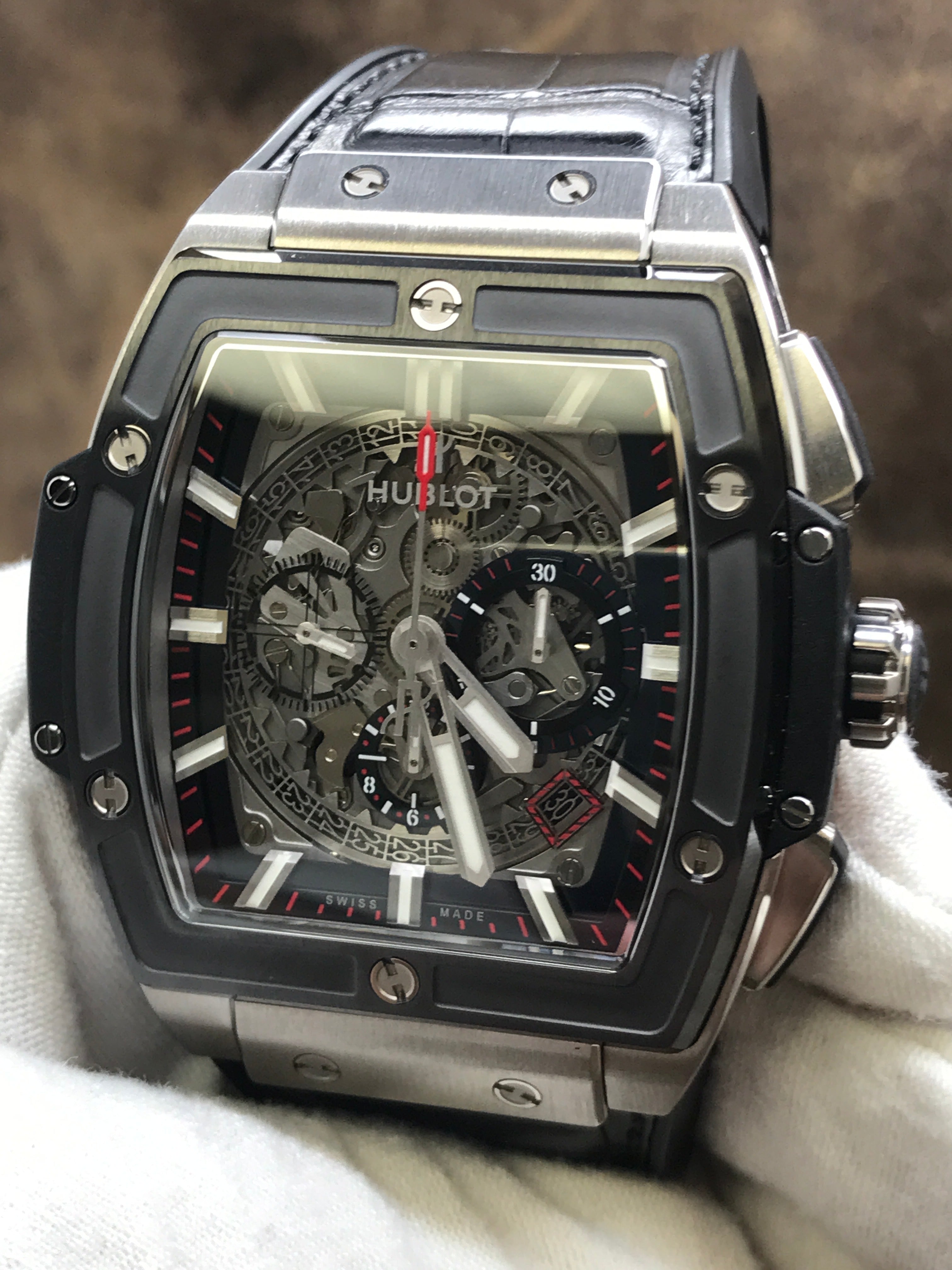 Hublot Spirit of Big Bang 45 Ceramic Titanium 2022 Warranty Box 601.NM.0173.LR