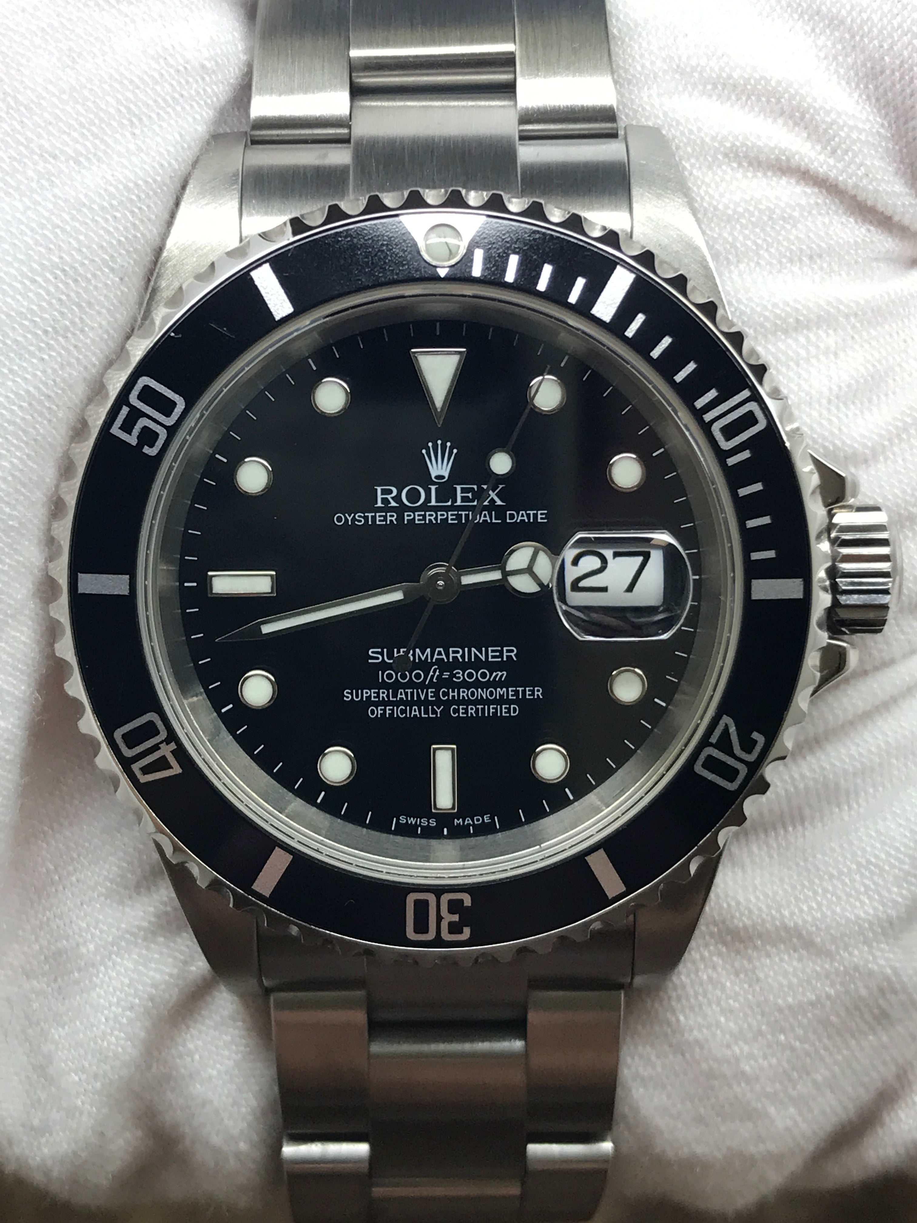 Rolex submariner clearance serial