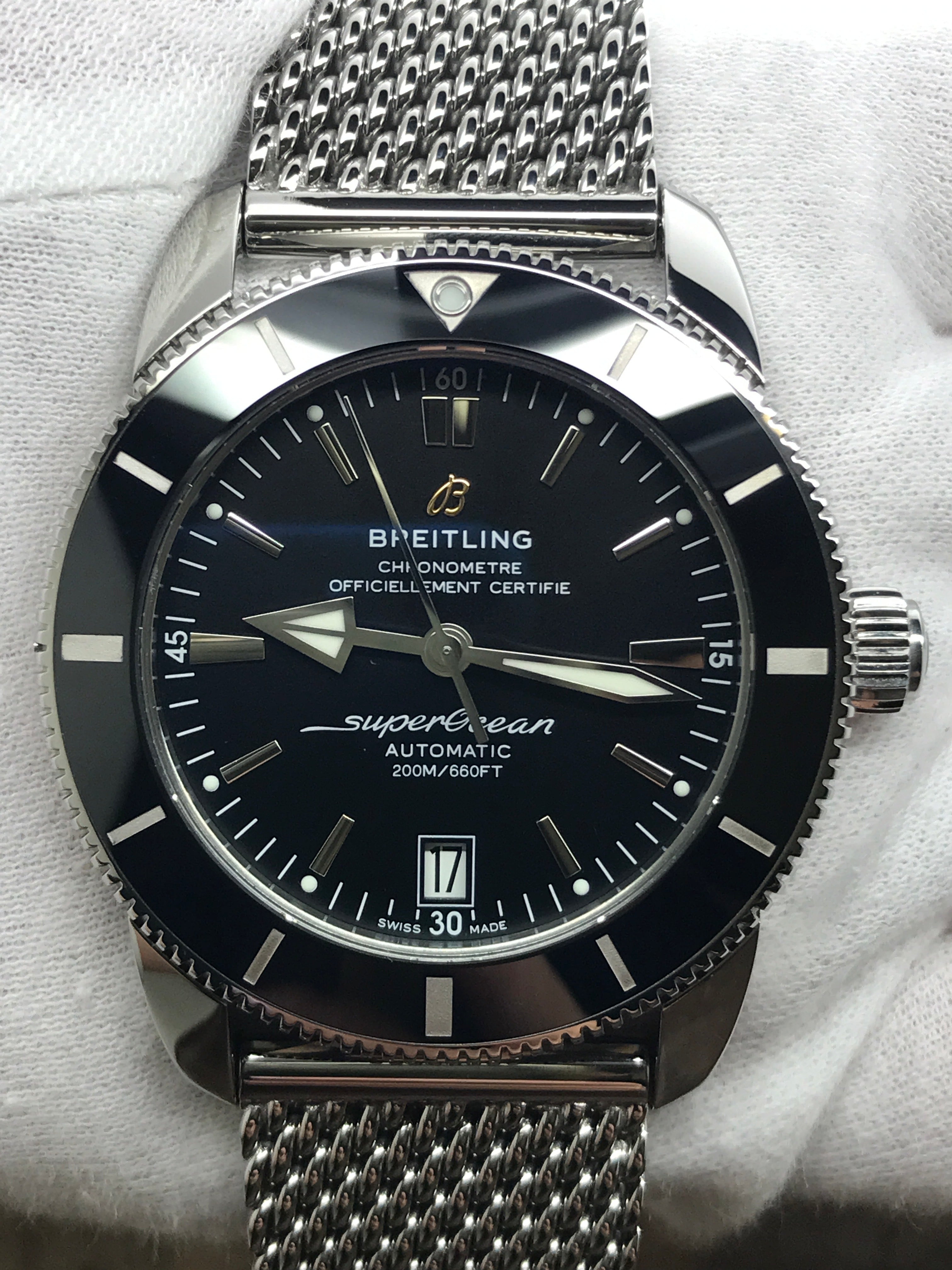 Breitling superocean heritage online ii men's automatic watch