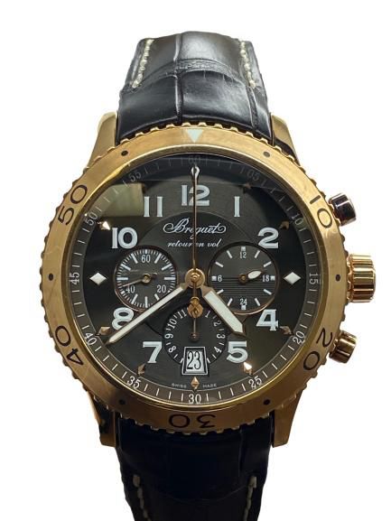 Breguet Transatlantique Type XXI Flyback  42mm 18K Rose Gold 3810BR/92/9ZU Brown Dial Automatic Men's Watch