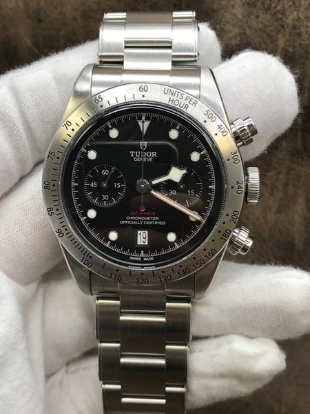 Tudor Black Bay Chrono 79350 Black Dial Automatic Men's Watch