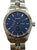 Eberhard 8 Jours Aqua Line 21018 Blue Dial Manual wind Men's Watch