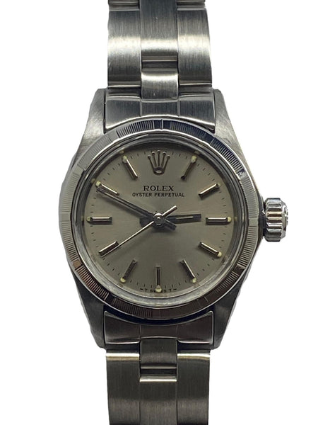 Rolex Oyster Perpetual 6723 Silver Dial Automatic Women's Watch