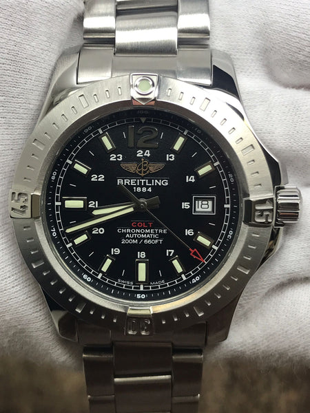 Breitling Colt 44 A17388 Black Dial Automatic Men's Watch