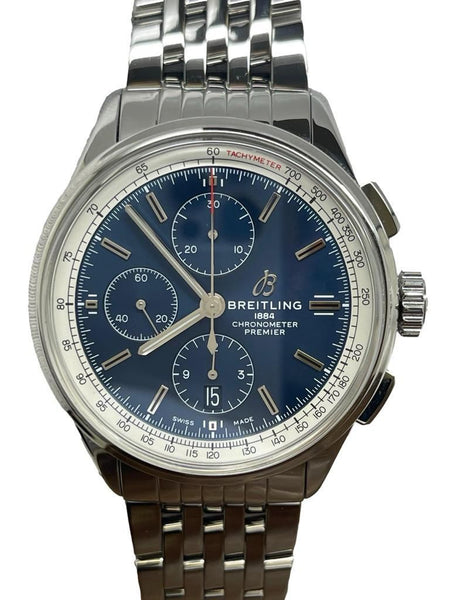 Breitling Premier A13315 Blue Dial Automatic Men's Watch