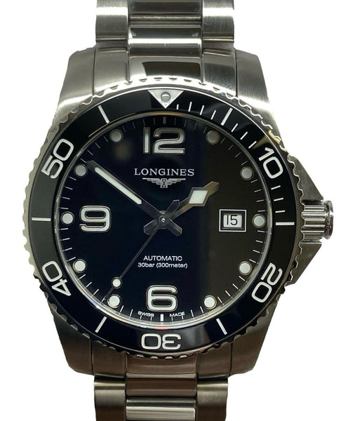 Longines HydroConquest L3.781.4 Black Dial Automatic Men's Watch