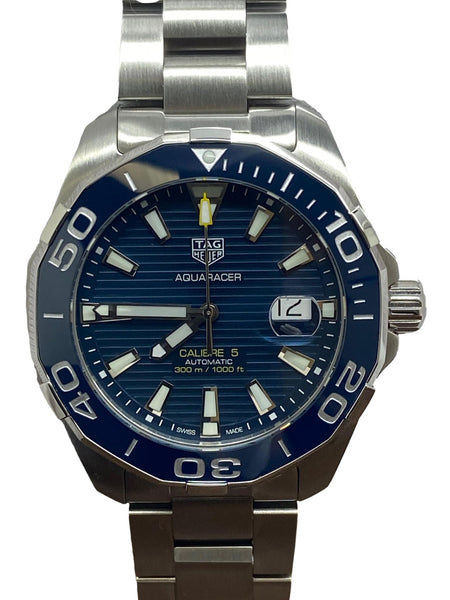 TAG Heuer Aquaracer WAY201B.BA0927 Blue Dial Automatic Men's Watch