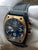 Bell & Ross Marine BR02-20 18K Gold Bezel Black Dial Automatic Men's Watch