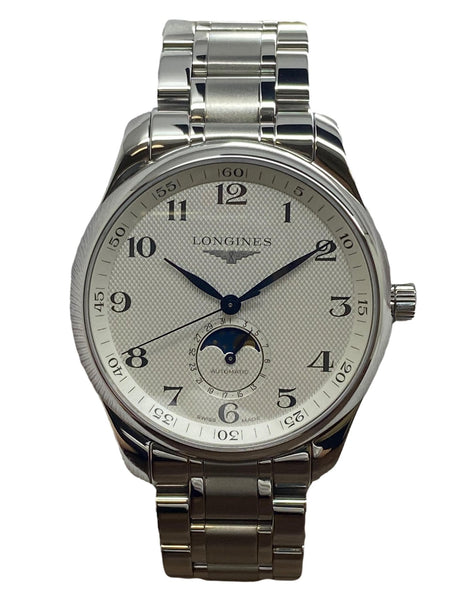 Longines Master Collection Moonphase 42mm L2.919.4 Silver Dial Automatic Men's Watch