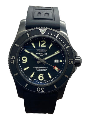 Breitling Superocean 46 DLC M17368 Black Dial Automatic Men's Watch