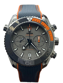 Omega Seamaster Planet Ocean Chronograph Titanium 215.92.46.51.99.001 Grey Dial Automatic Men's Watch
