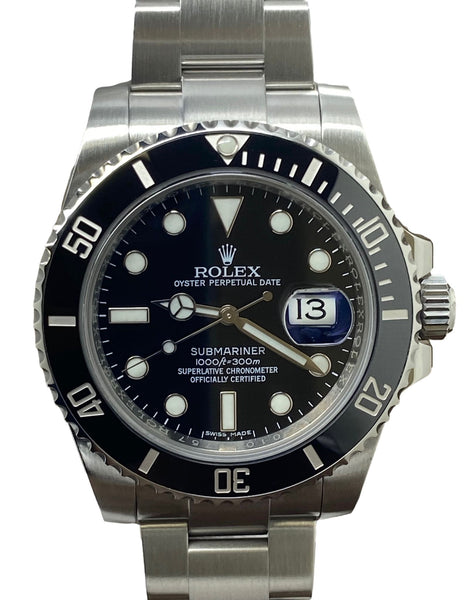 Rolex Submariner Date 116610LN Black Dial Automatic Men's Watch