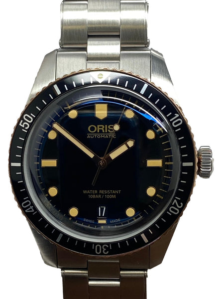 Oris Divers Sixty Five 01 733 7707 4354 Black Dial Automatic Men's Watch