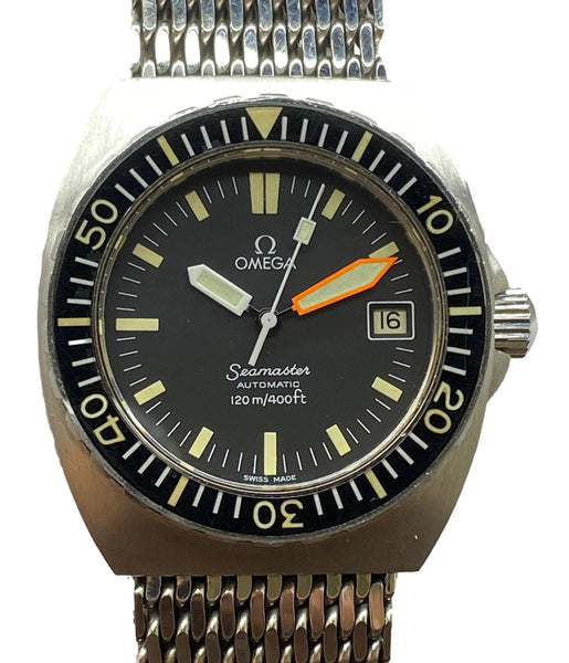 Omega Seamaster 120 Baby Proplof 166.0250 Black Dial Automatic Men's Watch