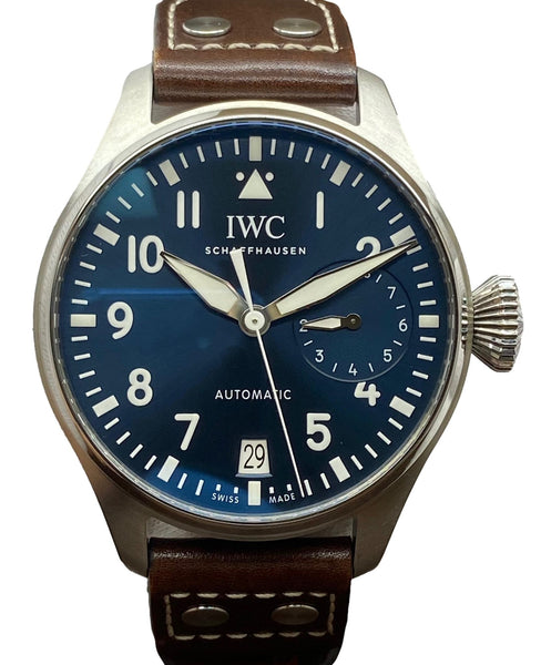 IWC Big Pilot Le Petit Prince IW500916  Blue Dial Automatic Men's Watch