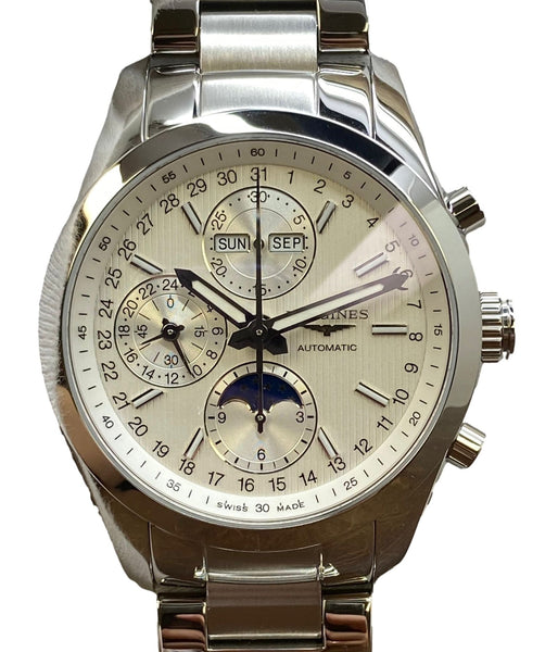 Longines Conquest Classic Chronograph L2.798.4.72.6 Silver Dial Automatic Men's Watch