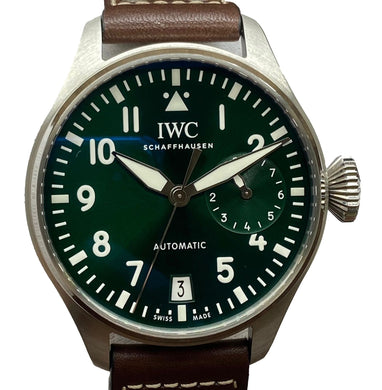 IWC Big Pilot IW501015 Green Dial Automatic Men's Watch