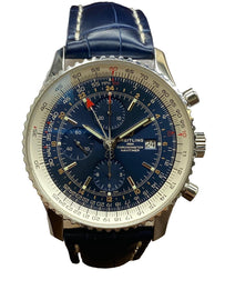 Breitling Navitimer Chronograph 46 GMT A24322121C2P2 Blue Dial Automatic Men's Watch