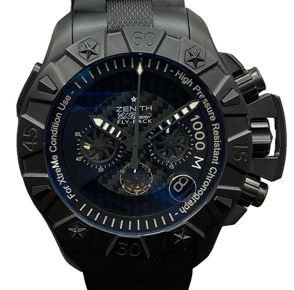 Zenith Defy Xtreme DLC Titanium 96.0527.4000 Black Dial Automatic Men's Watch