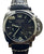 Panerai Luminor 1950 GMT 3 Days Power Reserve PAM00537 Black Waffle Dial Automatic Men's Watch