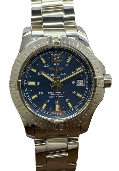 Breitling Colt 41 A17313 Blue Dial Automatic Men's Watch