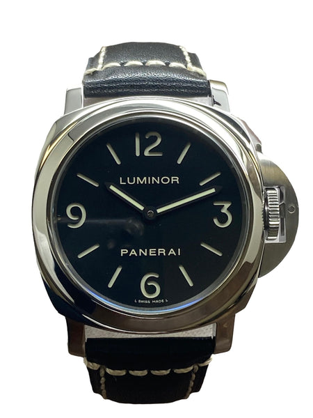 Panerai Luminor Base PAM00112 Black Dial Manual winding Men's Watch