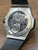 Hublot Meca-10 Titanium 45mm Big Bang 414.NI.1123.RX Skeleton Dial Manual winding Men's Watch