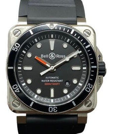 Bell & Ross BR03-92 Diver 42mm BR03-92-Diver Black Dial Automatic Men's Watch