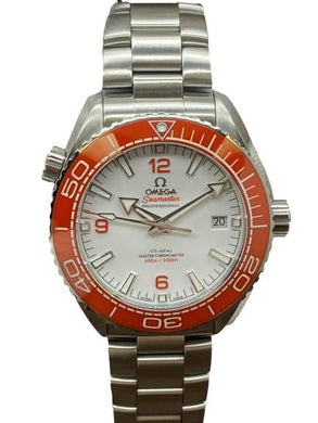 Omega SEAMASTER PLANET OCEAN 600M 43.5mm 215.30.44.21.04.001  White Dial Automatic Men's Watch