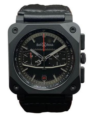 Bell & Ross Chrono Blacktrack L.E 500pcs Ceramic 42mm BR03-94 Black Dial Automatic Men's Watch