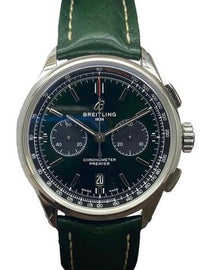 Breitling Premier B01 Chronograph 42 AB0118 Green Dial Automatic Men's Watch