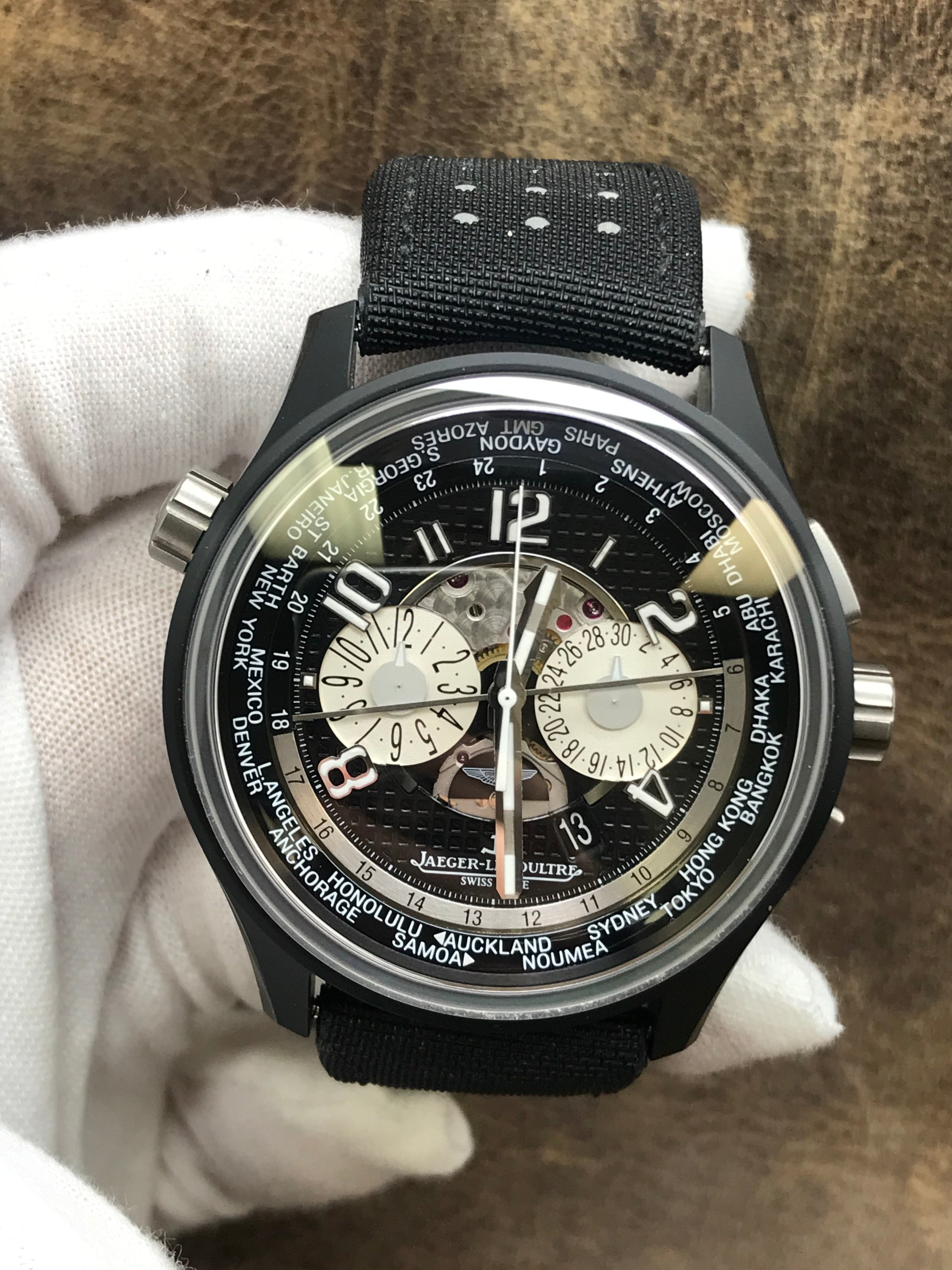 Jaeger Lecoultre AMVOX 5 CHRONOGRAPH World Racing Aston Martin