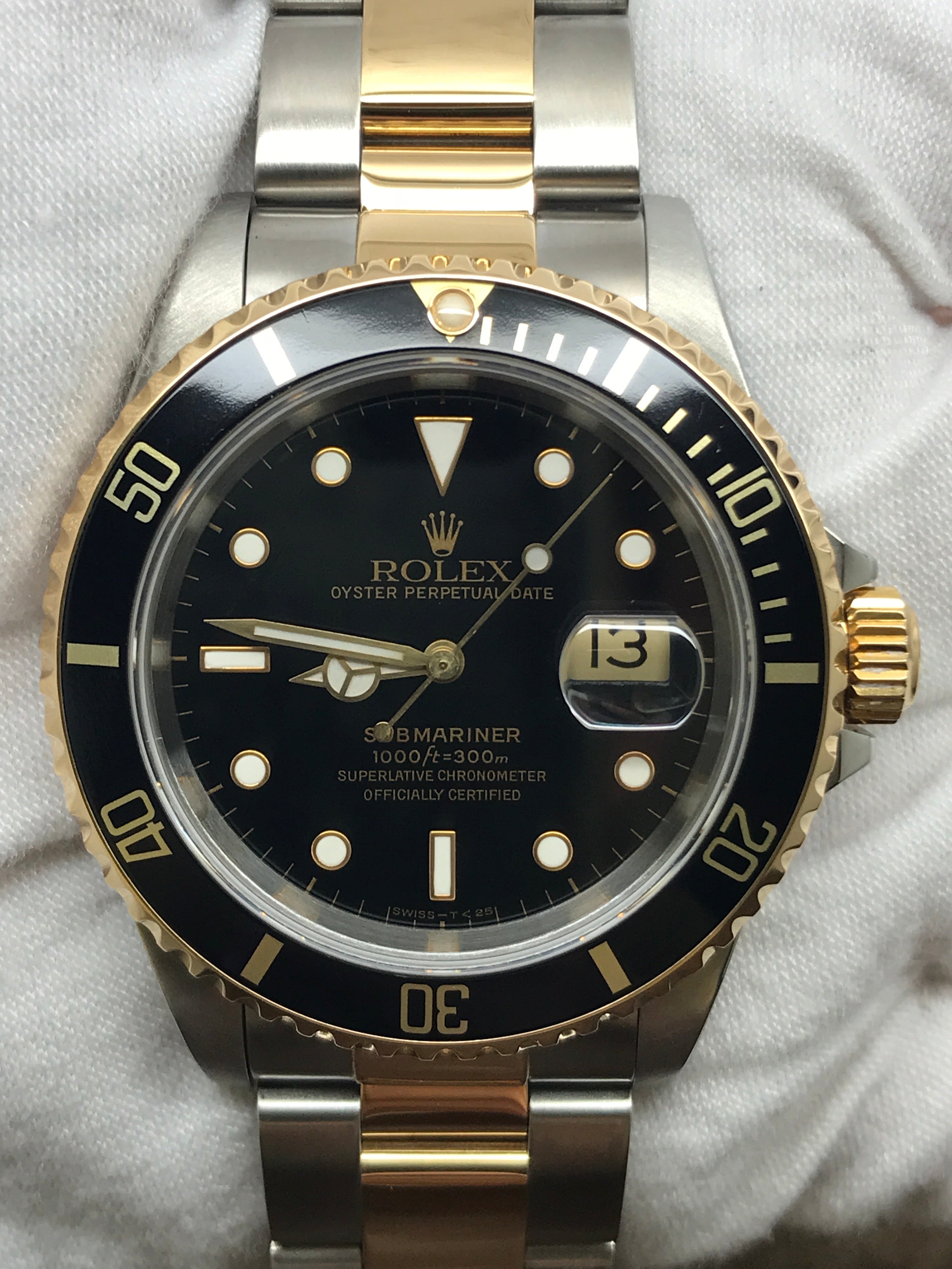 Rolex sale 16613 black