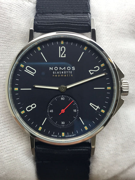 Nomos Ahoi Neomatic Atlantic 567 Atlantic blue Dial Automatic Men's Watch