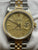 Rolex Datejust 36mm 16233 Champagne Linen Dial Automatic Watch