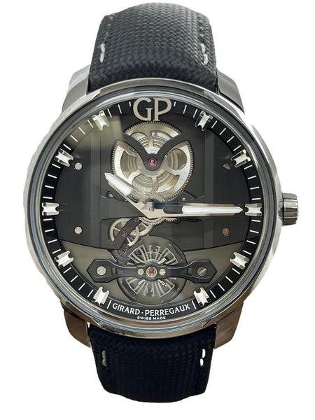 Girard Perregaux Free Bridge 82000-11-631-FA6A Skeleton Dial Automatic Men's Watch